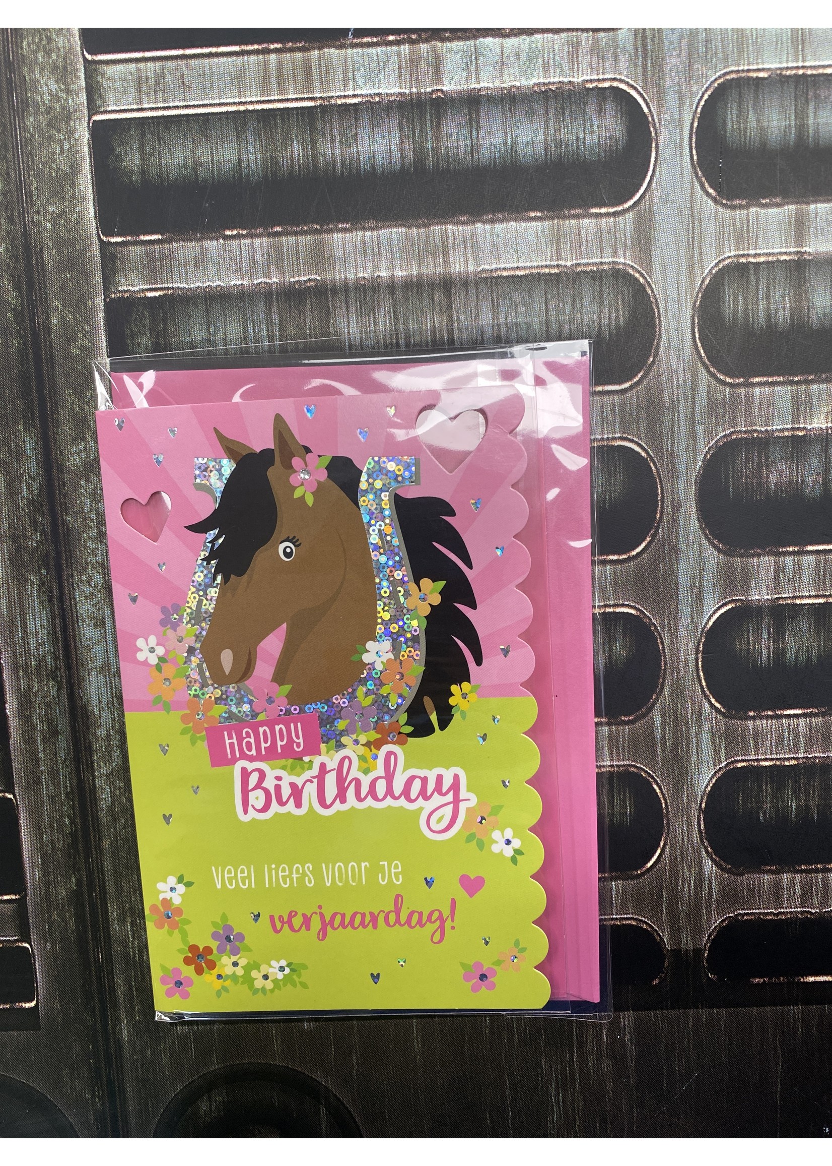 Depesche Verjaardagskaart Paard