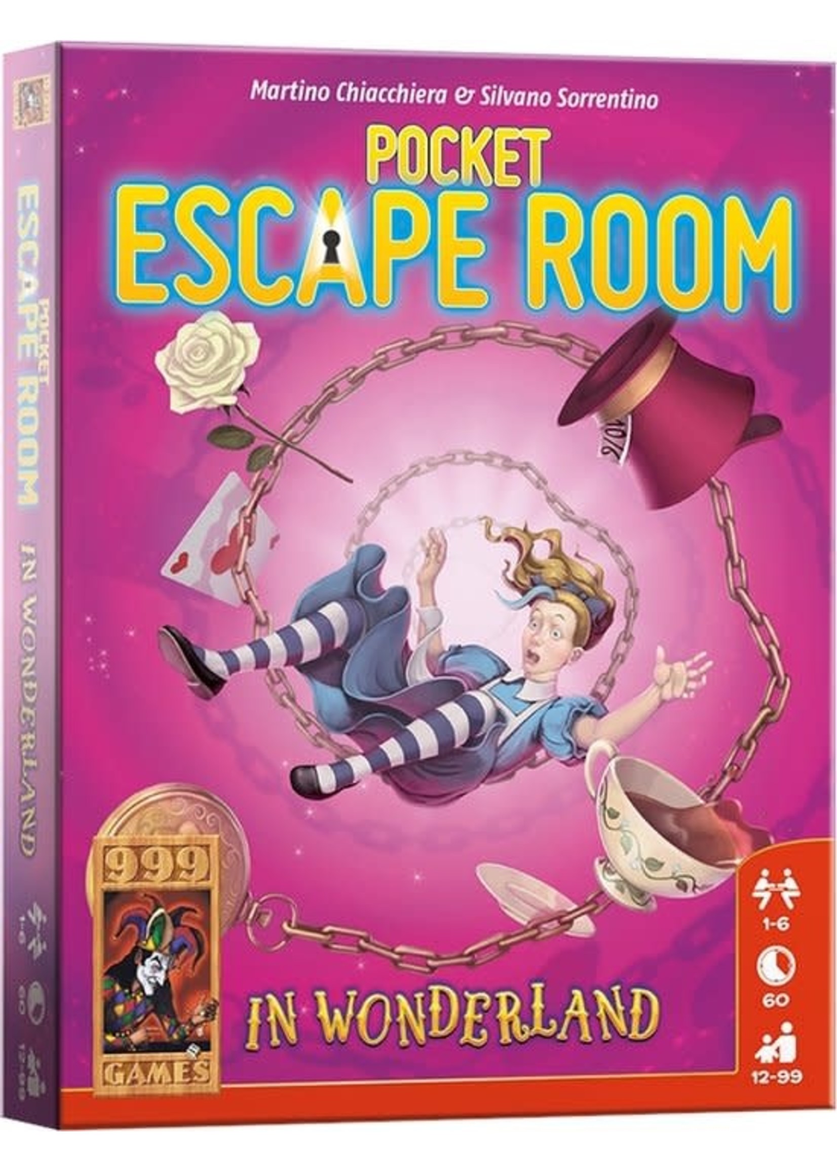 999 Games Escape Spel Pocket Escape Room - In wonderland