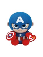 Ty Beanie Ty Marvel Captain America 15cm