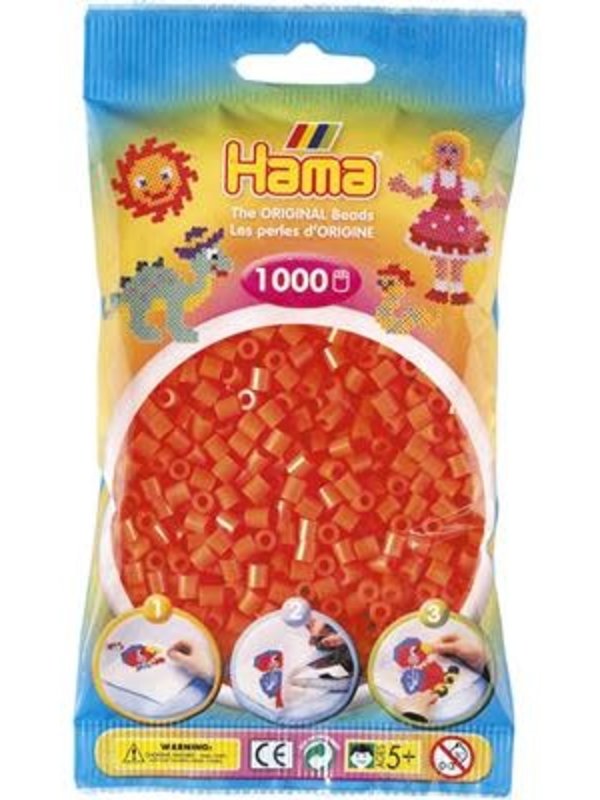 Hama Hama Strijkkralen 1000 st. Oranje