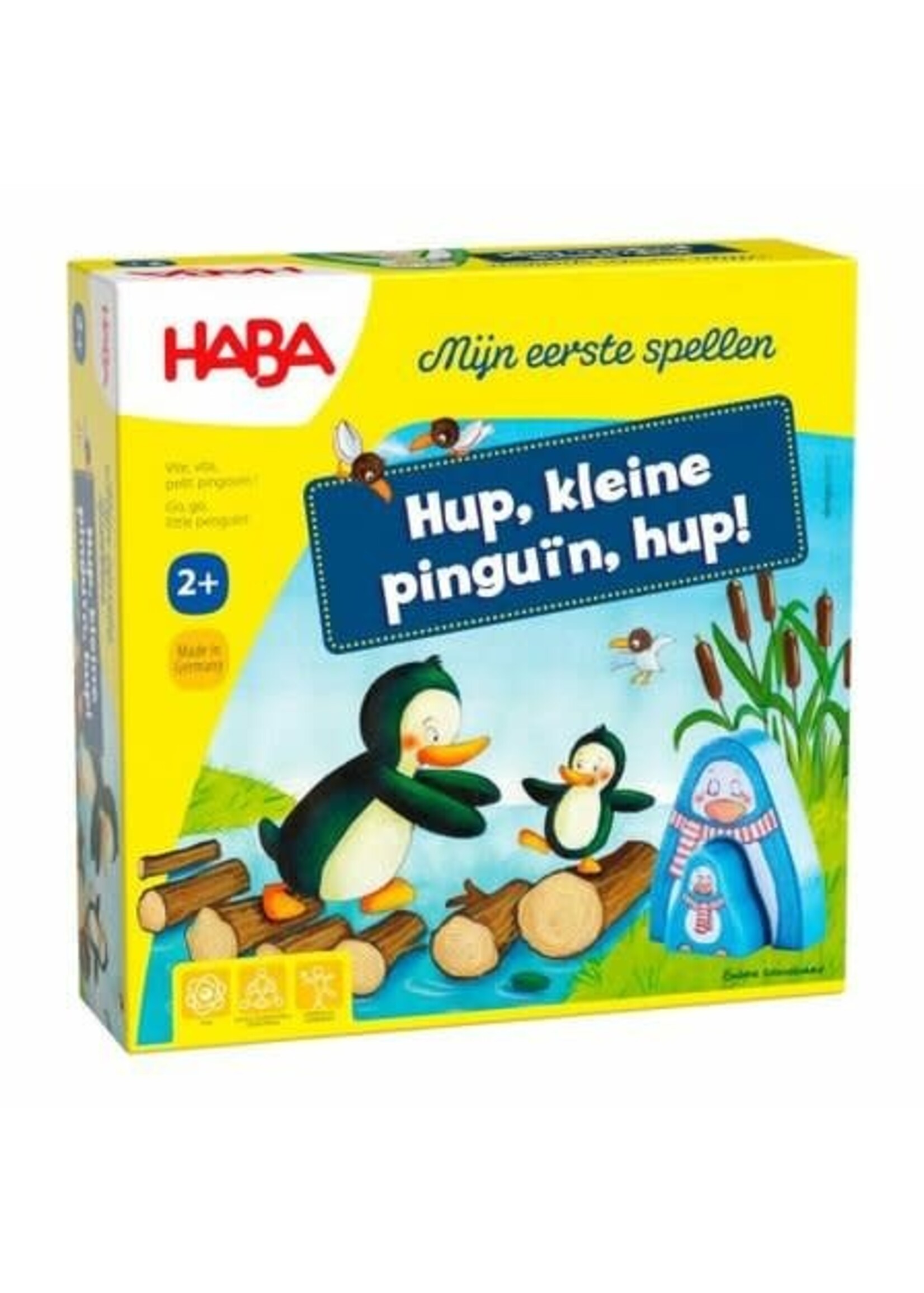 Haba Denkspel HABA Mijn Eerste Spellen: Hup, kleine pinguïn, hup! (2+)