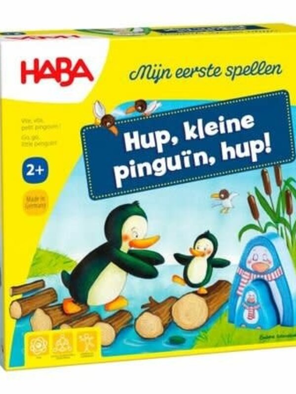 Haba Denkspel HABA Mijn Eerste Spellen: Hup, kleine pinguïn, hup! (2+)