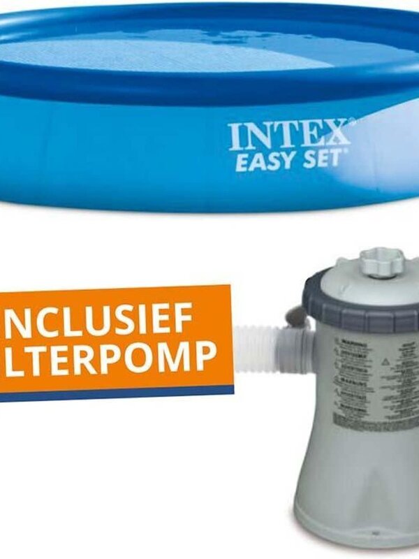 Intex Intex Easy Set zwembad 305x76cm met 12V filterpomp