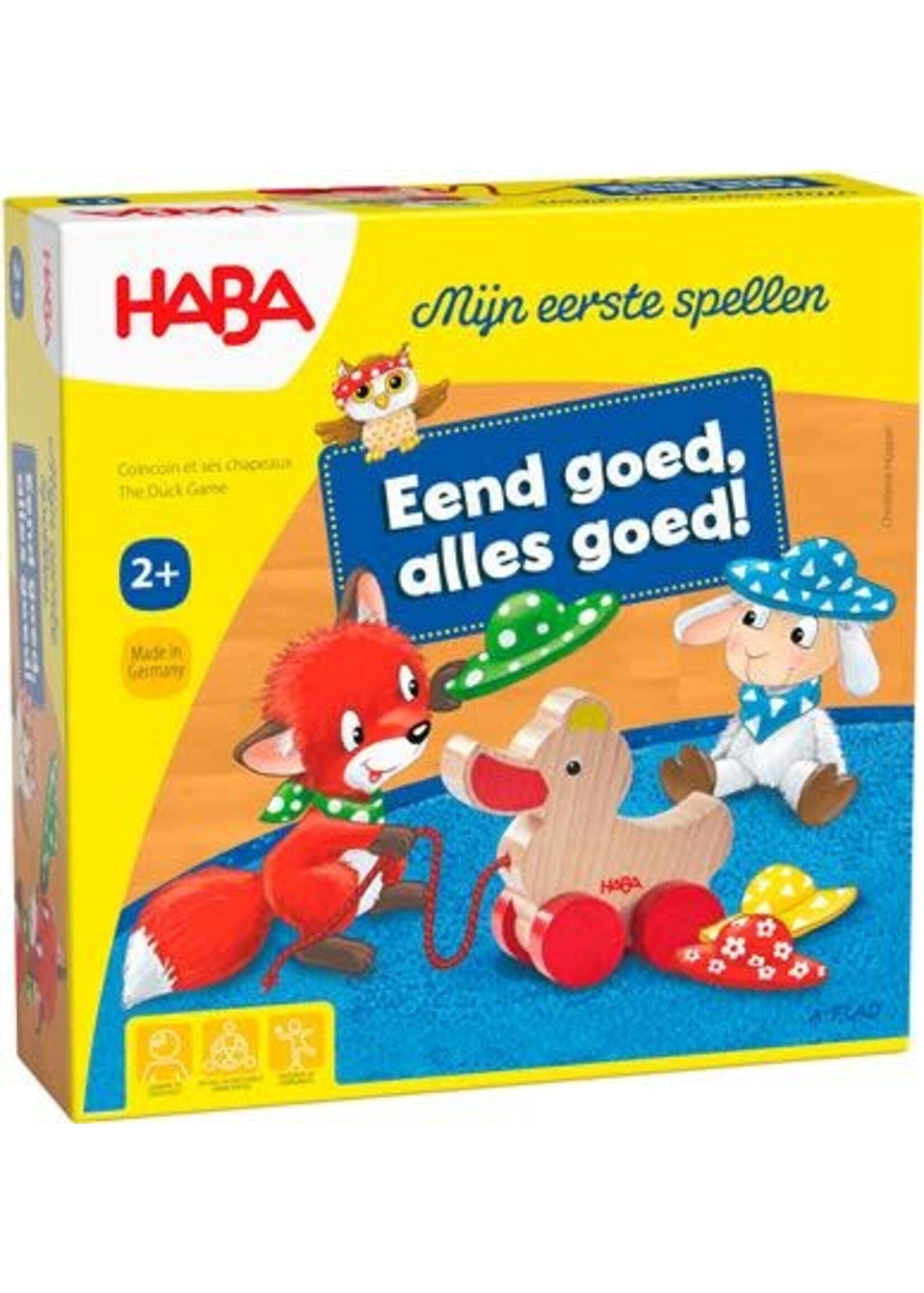 Haba Bordspel HABA Mijn eerste spellen  Eend goed, alles goed!