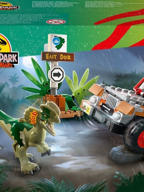Lego LEGO   76958 Dilophosaurus Hinderlaag Dinosaurus