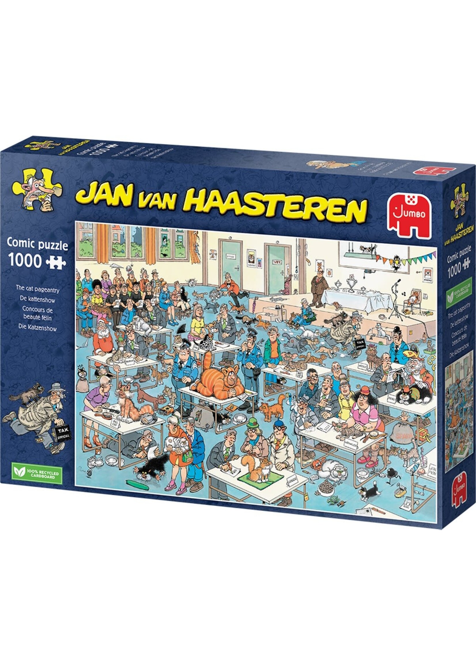 Jumbo Puzzel 1000st De kattenshow- Jan van Haasteren