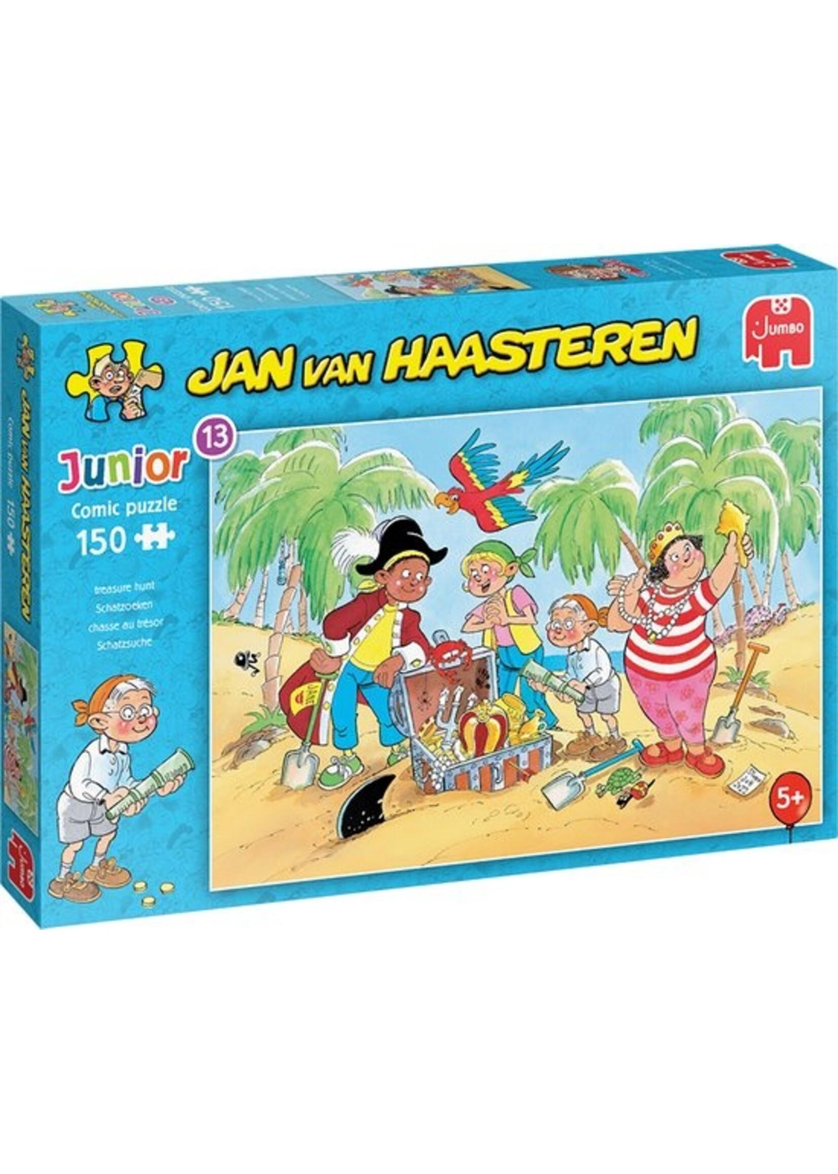 Jumbo Puzzel 150st Schatzoeken -Jan van Haasteren Junior