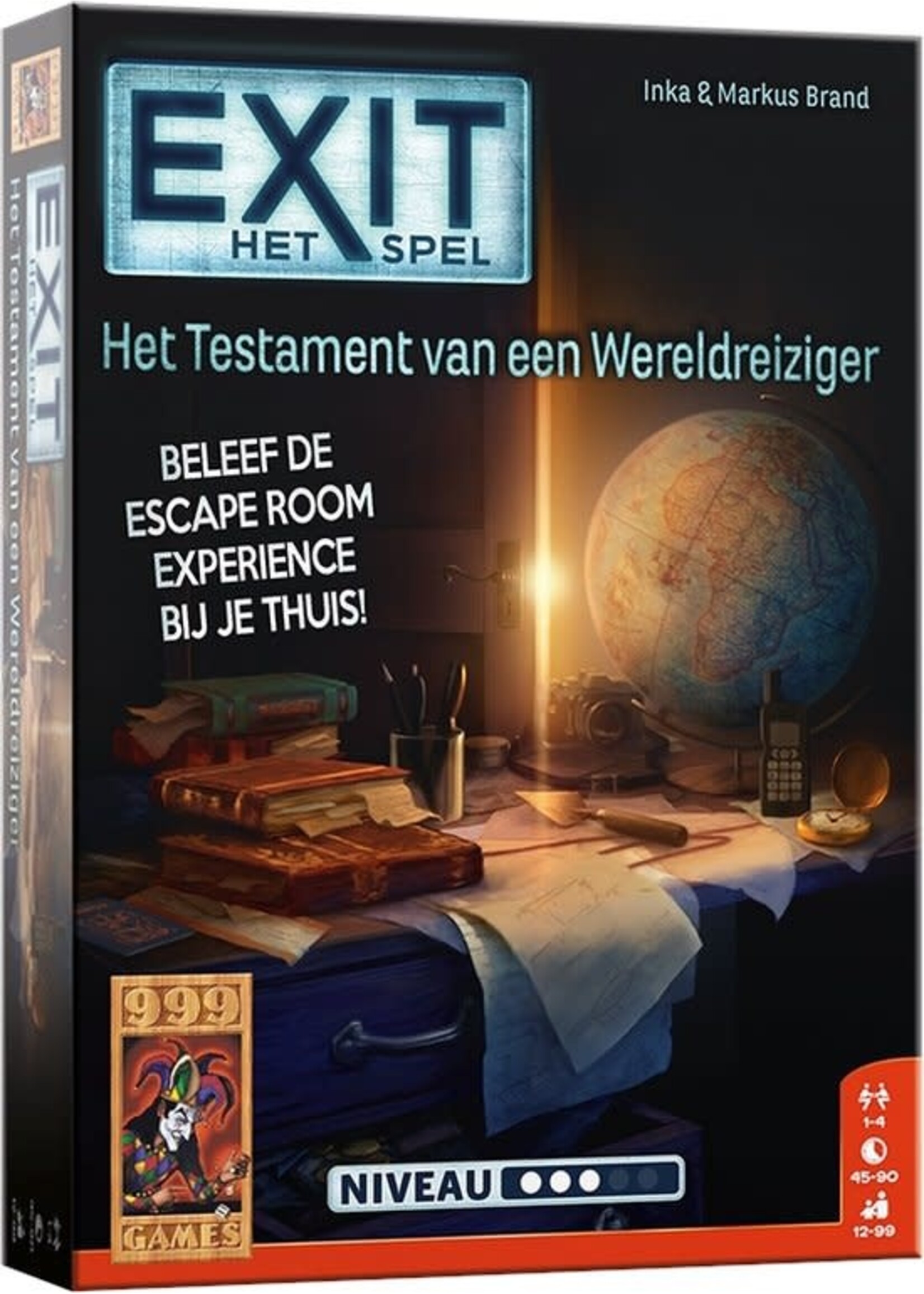 999 Games Escape Spel EXIT - Het testament van een wereldreiziger