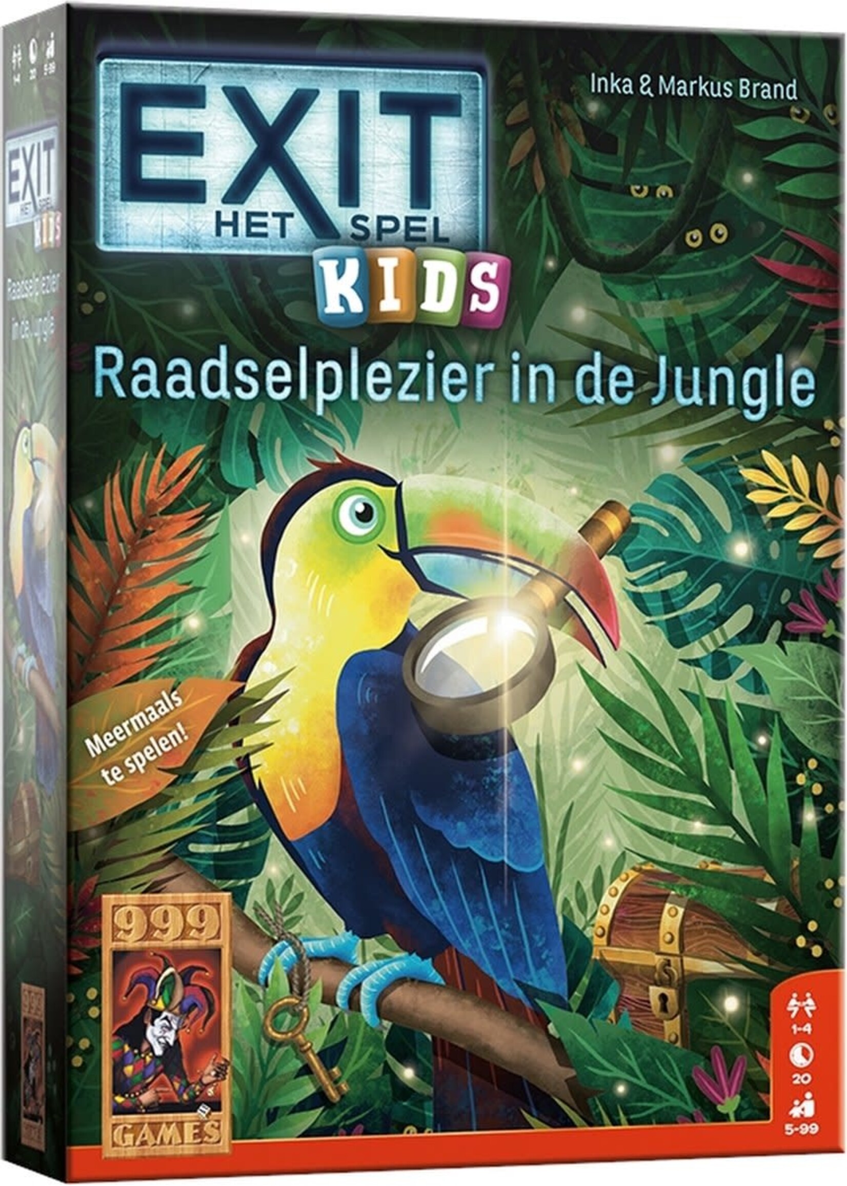 999 Games Escape Spel EXIT Kids - Raadselplezier in de jungle