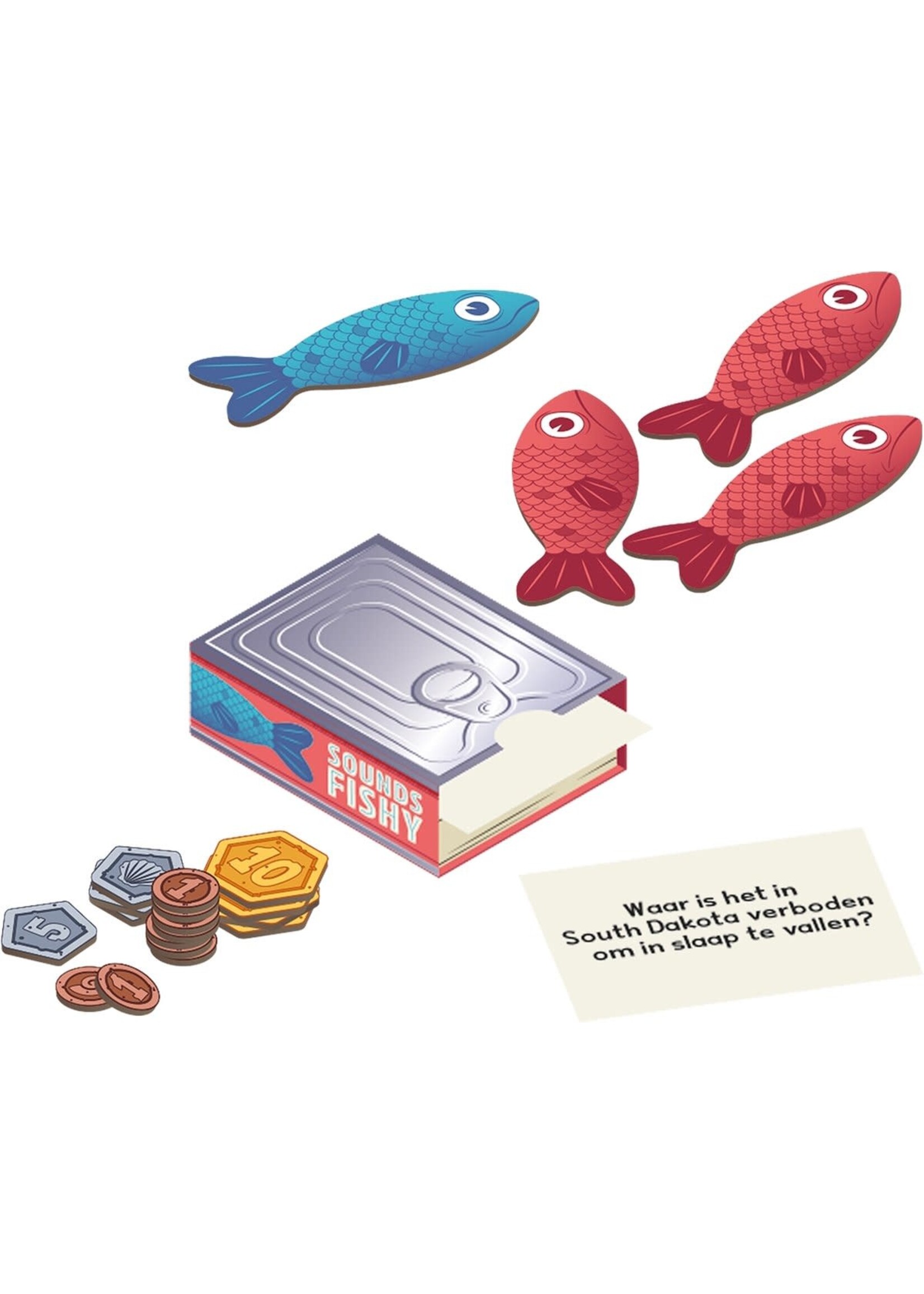 999 Games Denkspel Sounds Fishy Partyspel