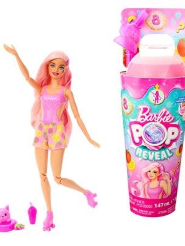 Mattel Games Barbie Pop Reveal Strawberry