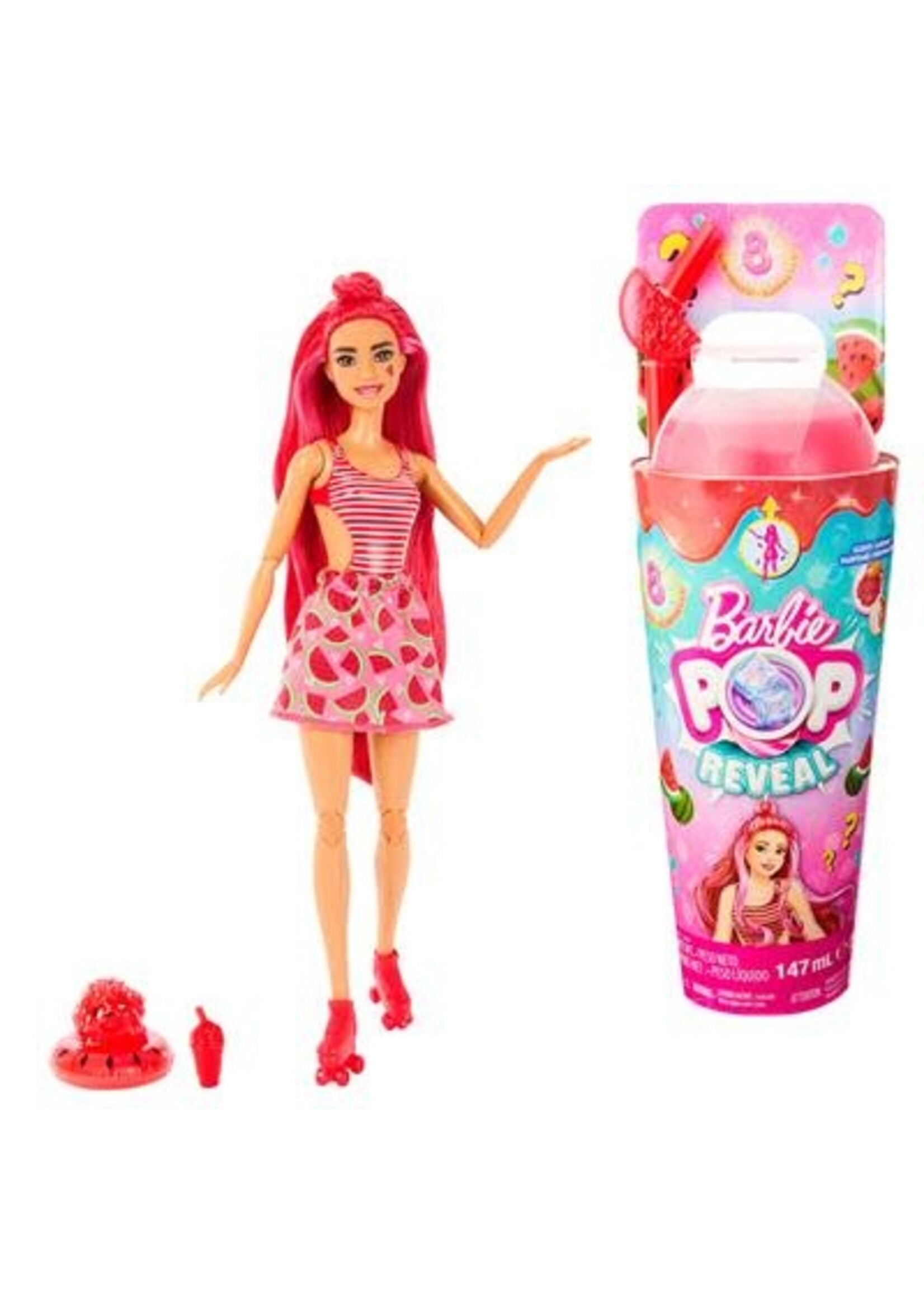 Mattel Games Barbie Pop Reveal Watermelon