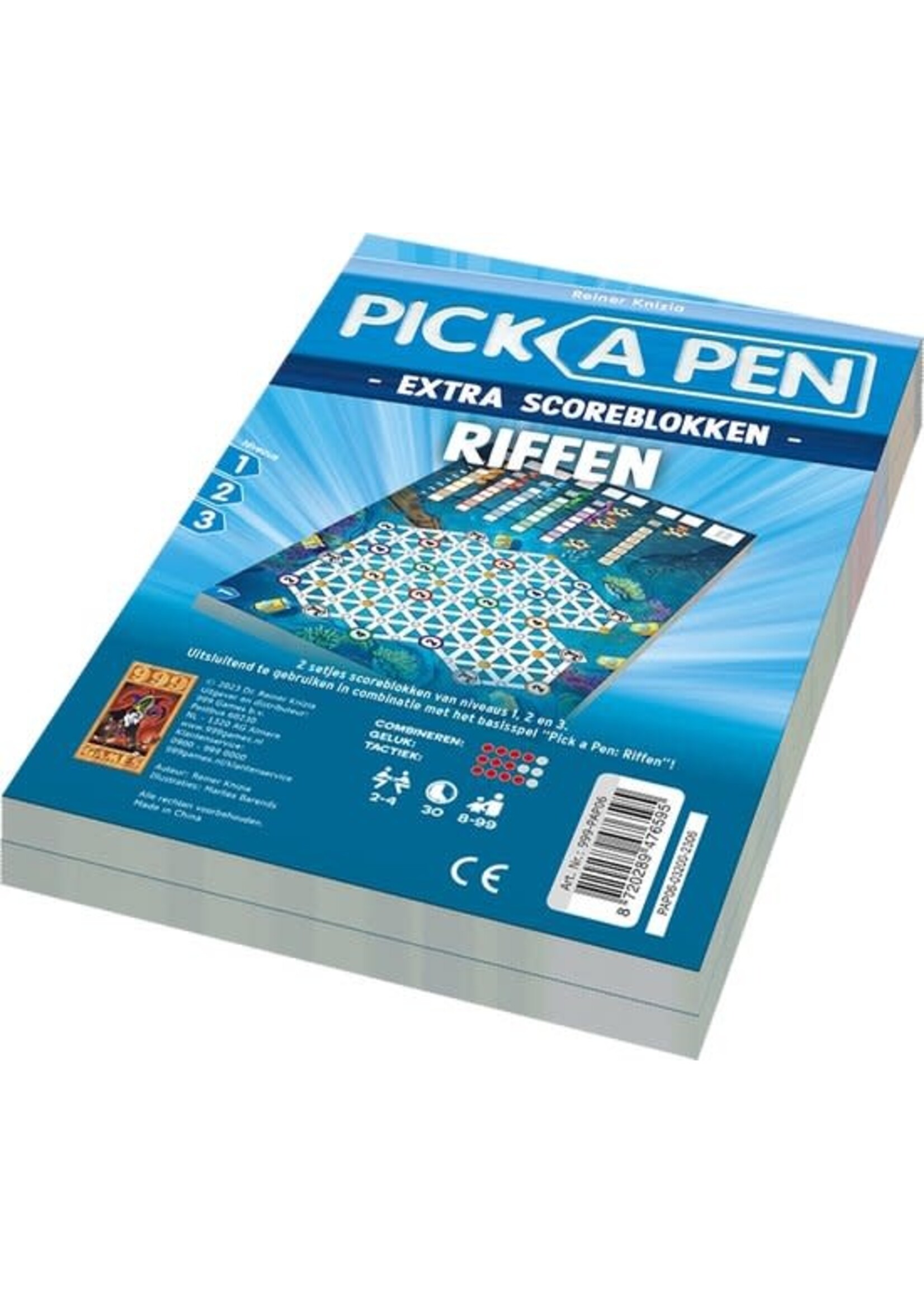 999 Games Scoreblokken Pick a Pen Riffen