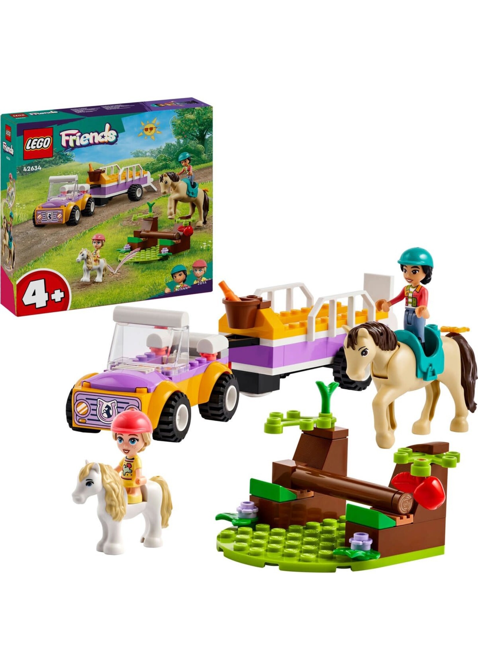 Lego LEGO 42634 Friends Paard en pony aanhangwagen