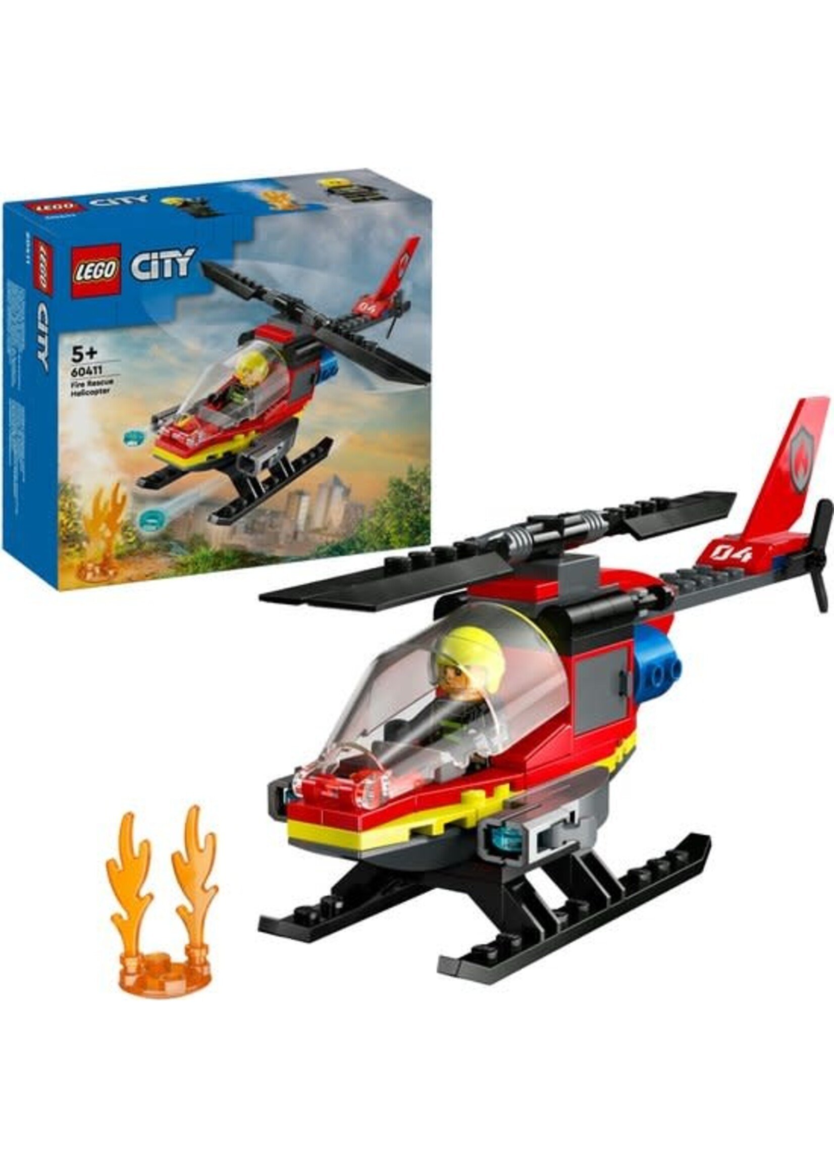 Lego LEGO 60411 City Brandweerhelikopter