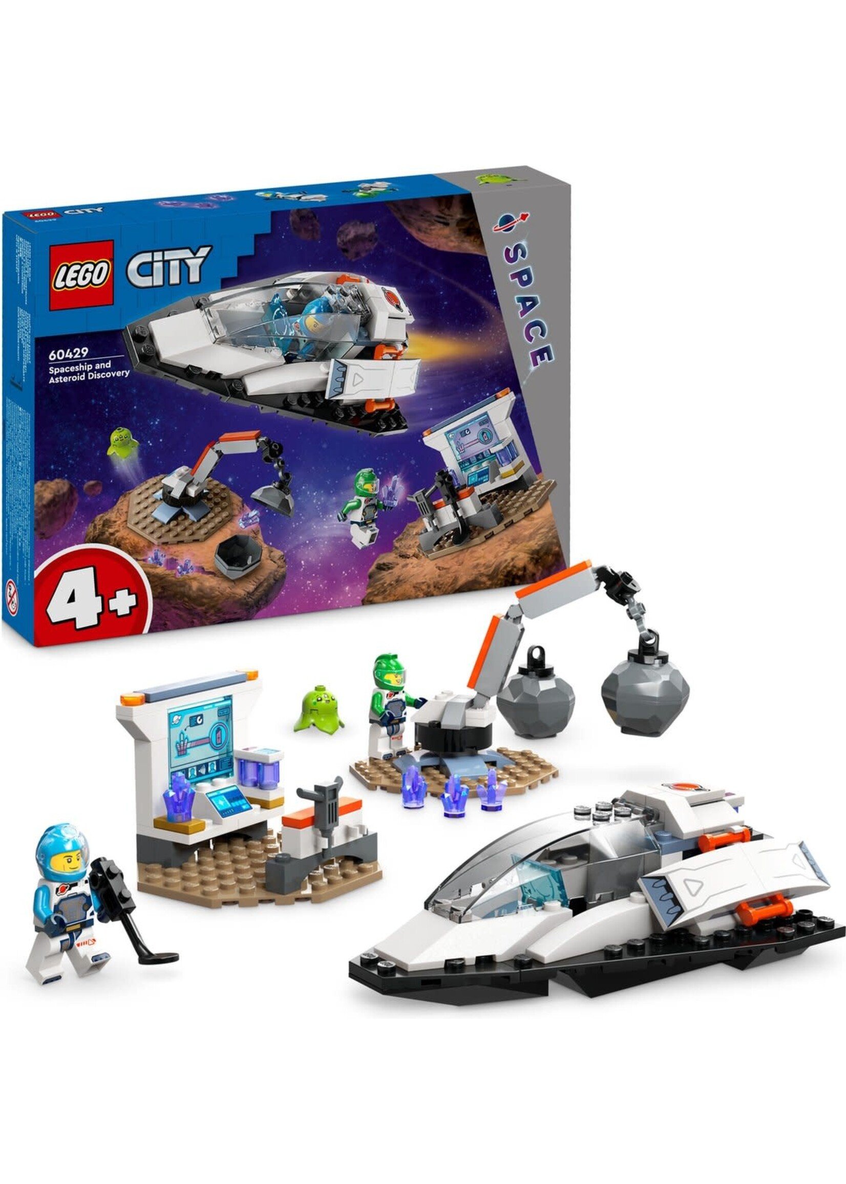 Lego LEGO 60429 City Ruimteschip en Ontdekking van Asteroïde