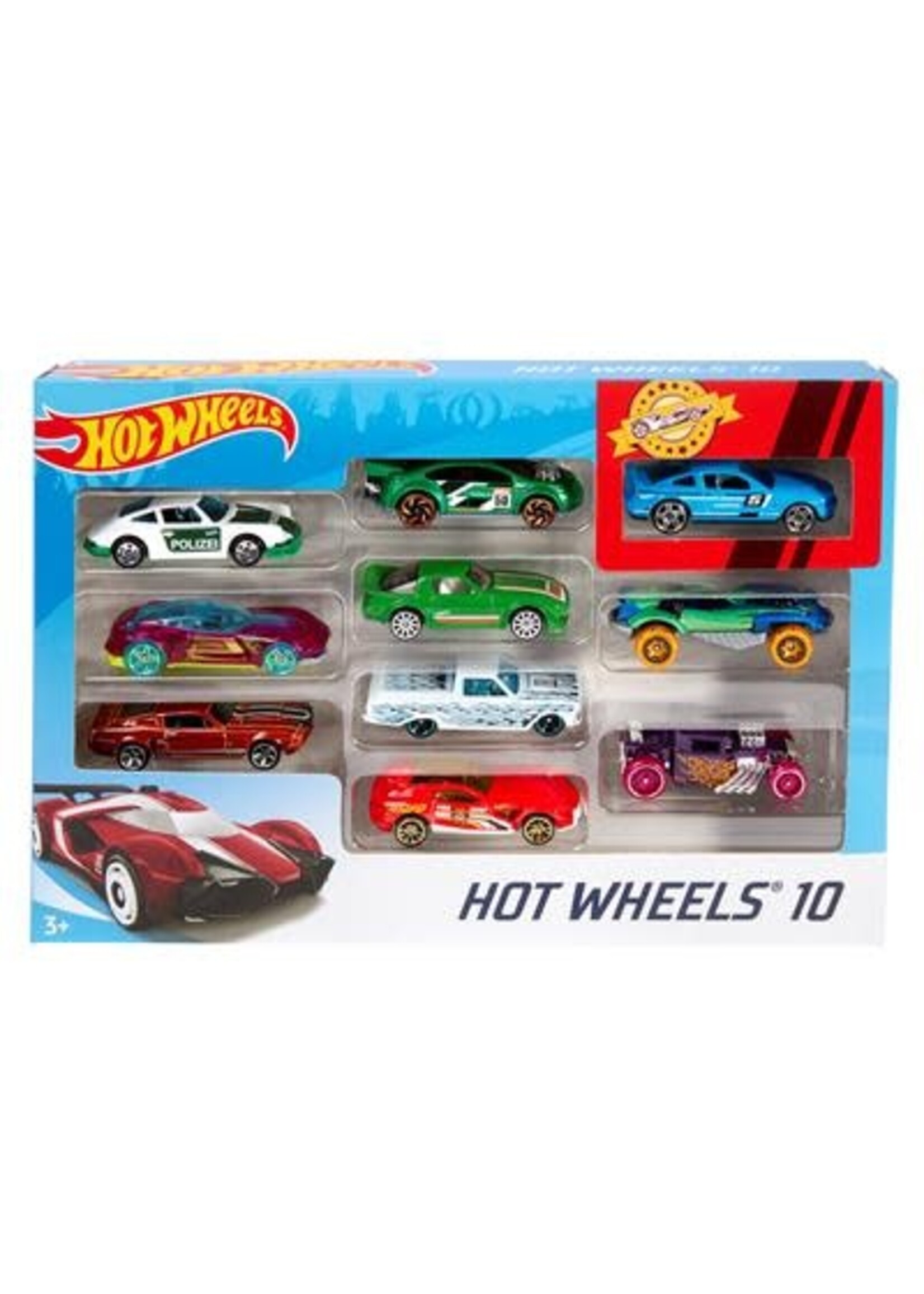 Hot Wheels Hot Wheels 10 Car Giftpack