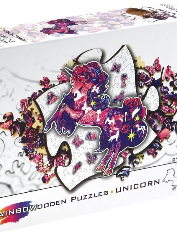 Eureka! Eureka 2D RainboWooden Puzzle Unicorn 110 st