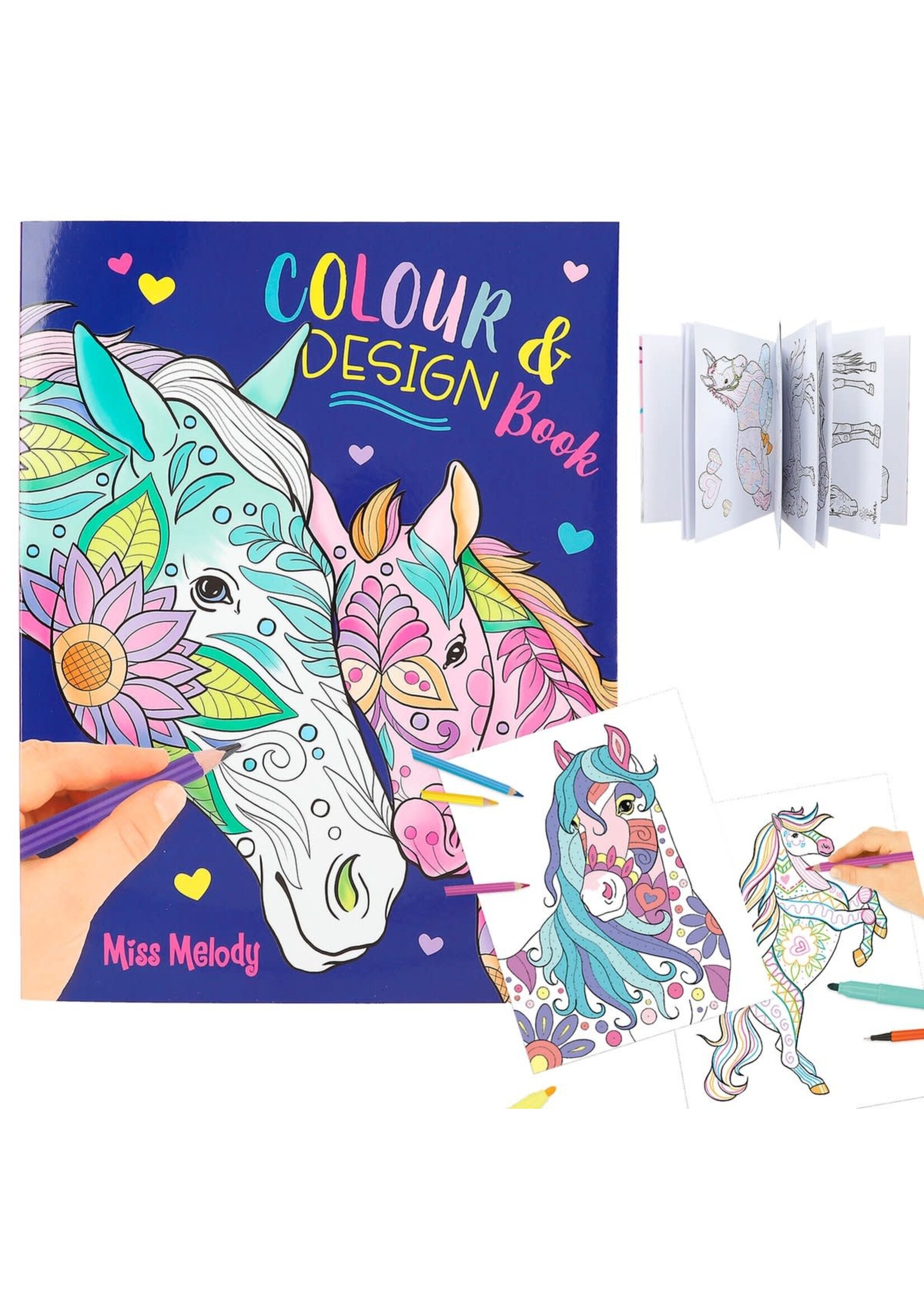 Depesche Miss Melody Colour & Design Book