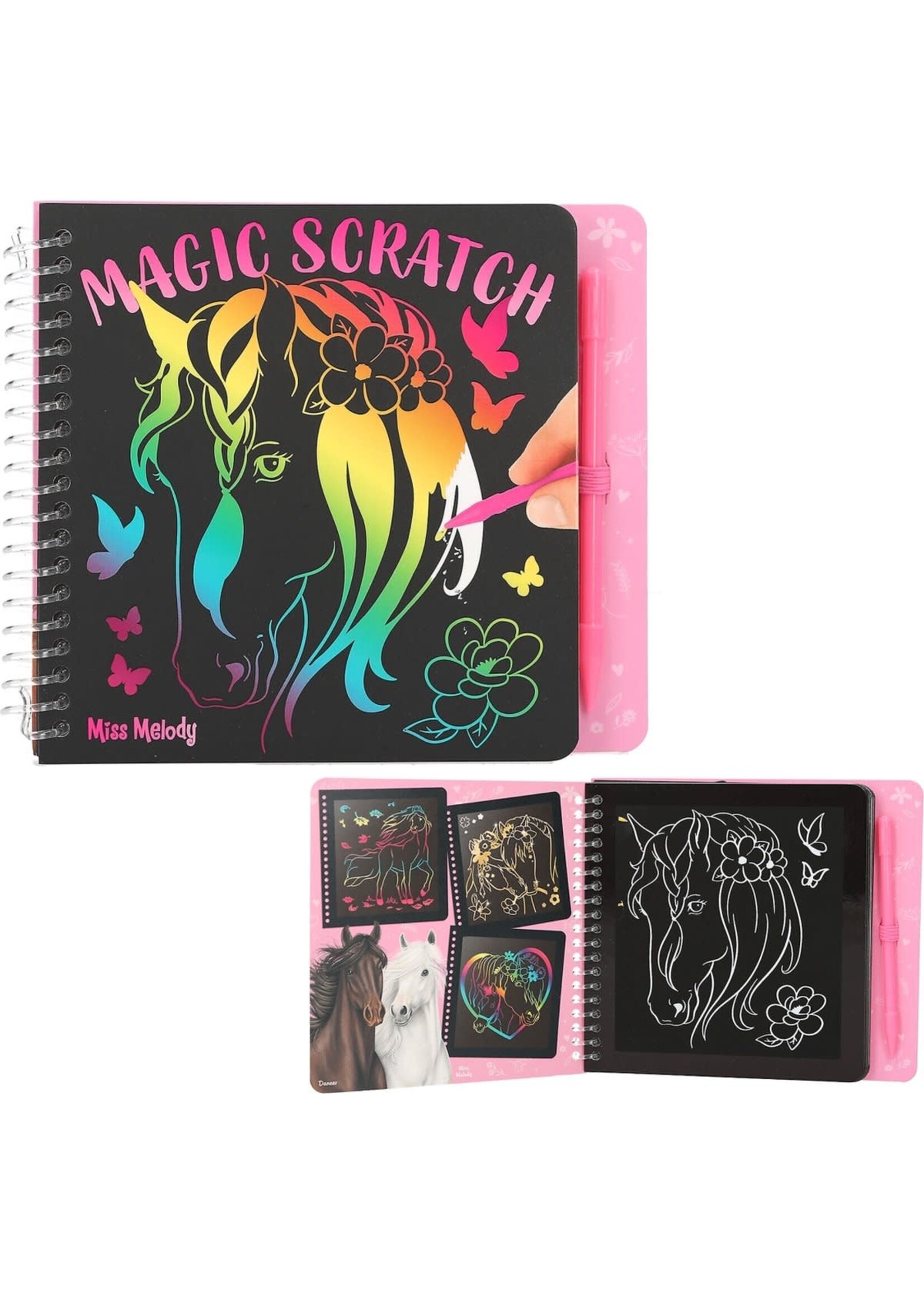 Miss Melody Miss Melody mini Magic Scratch boek