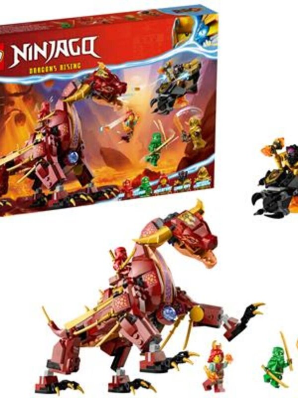 Lego LEGO 71793 Ninjago Heatwave Transformerende Draak