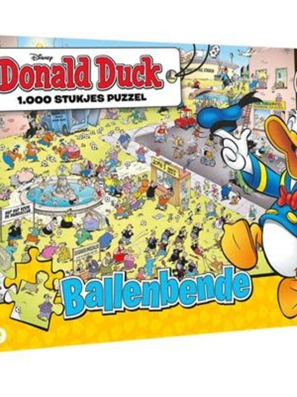Puzzel Donald Duck Ballenbende 1000st