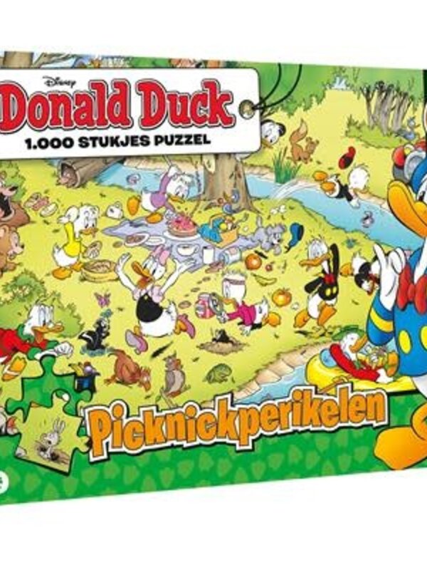Puzzel Donald Duck Picknickperikelen 1000st