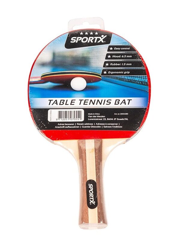 SportX Tafeltennis bat ****