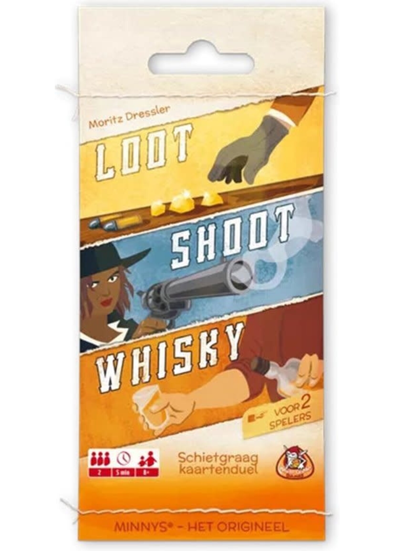 White Goblin Reisspel Minnys: Loot, Shoot, Whiskey