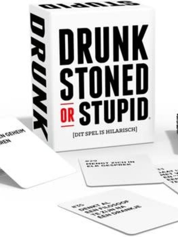 Partyspel Drunk, Stoned or Stupid - Nederlandstalig