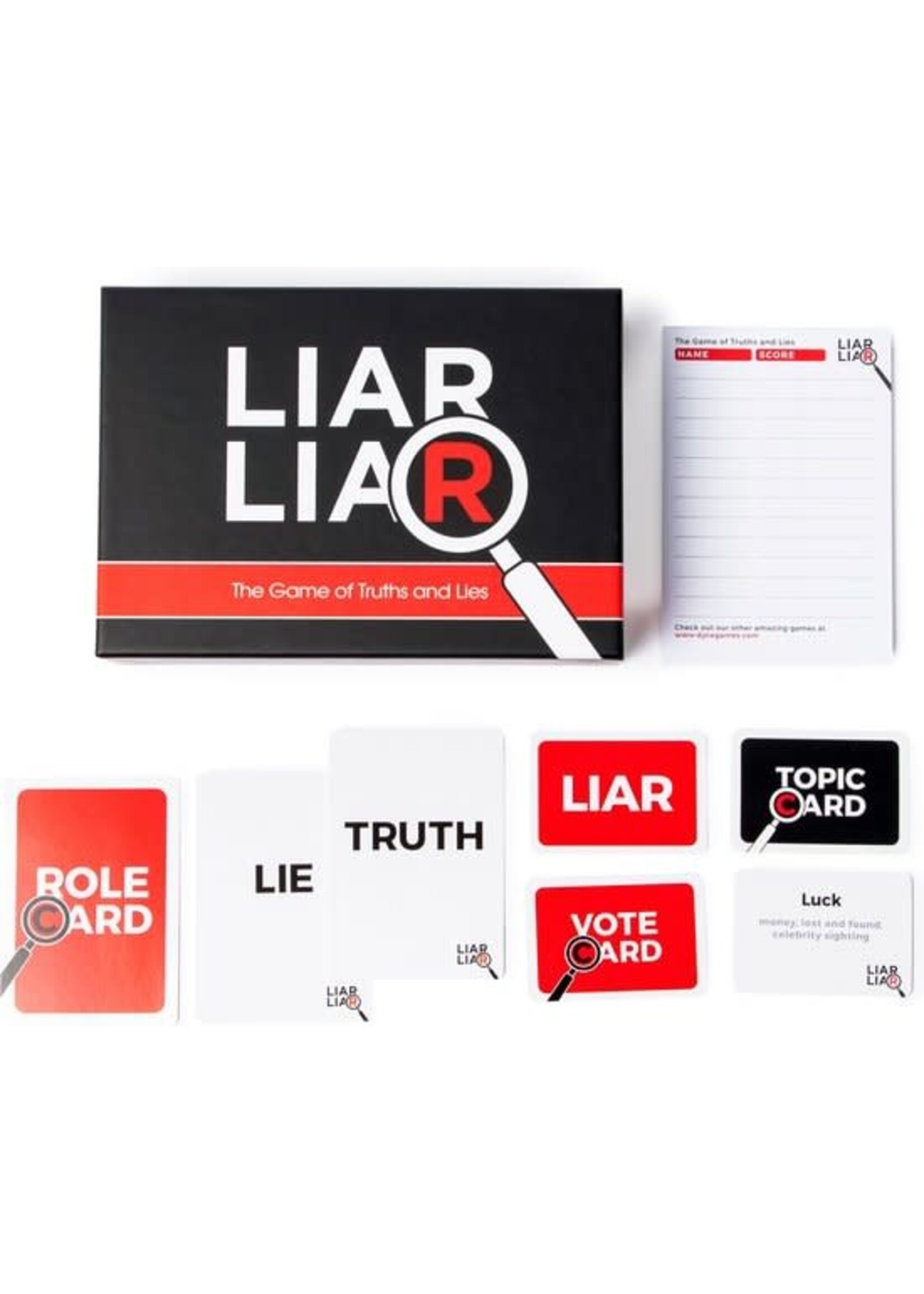 Partyspel Liar Liar: The Game of Truths and Lies ENG