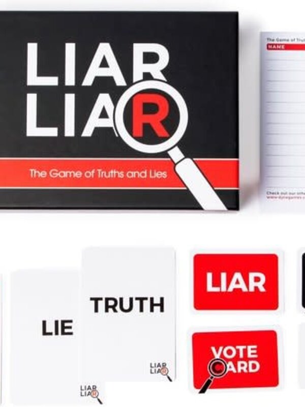 Partyspel Liar Liar: The Game of Truths and Lies ENG