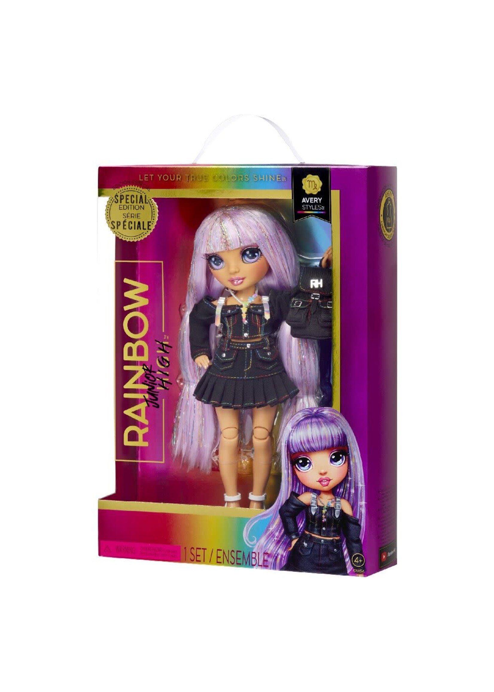 Rainbow High Rainbow High Junior High SE Doll Avery Styles