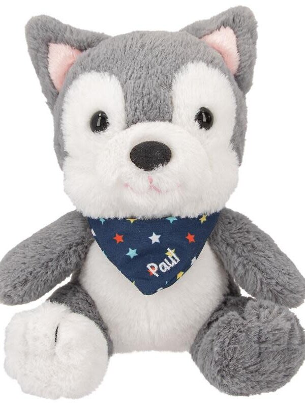 SNUKIS knuffel wolf Paul 18 cm