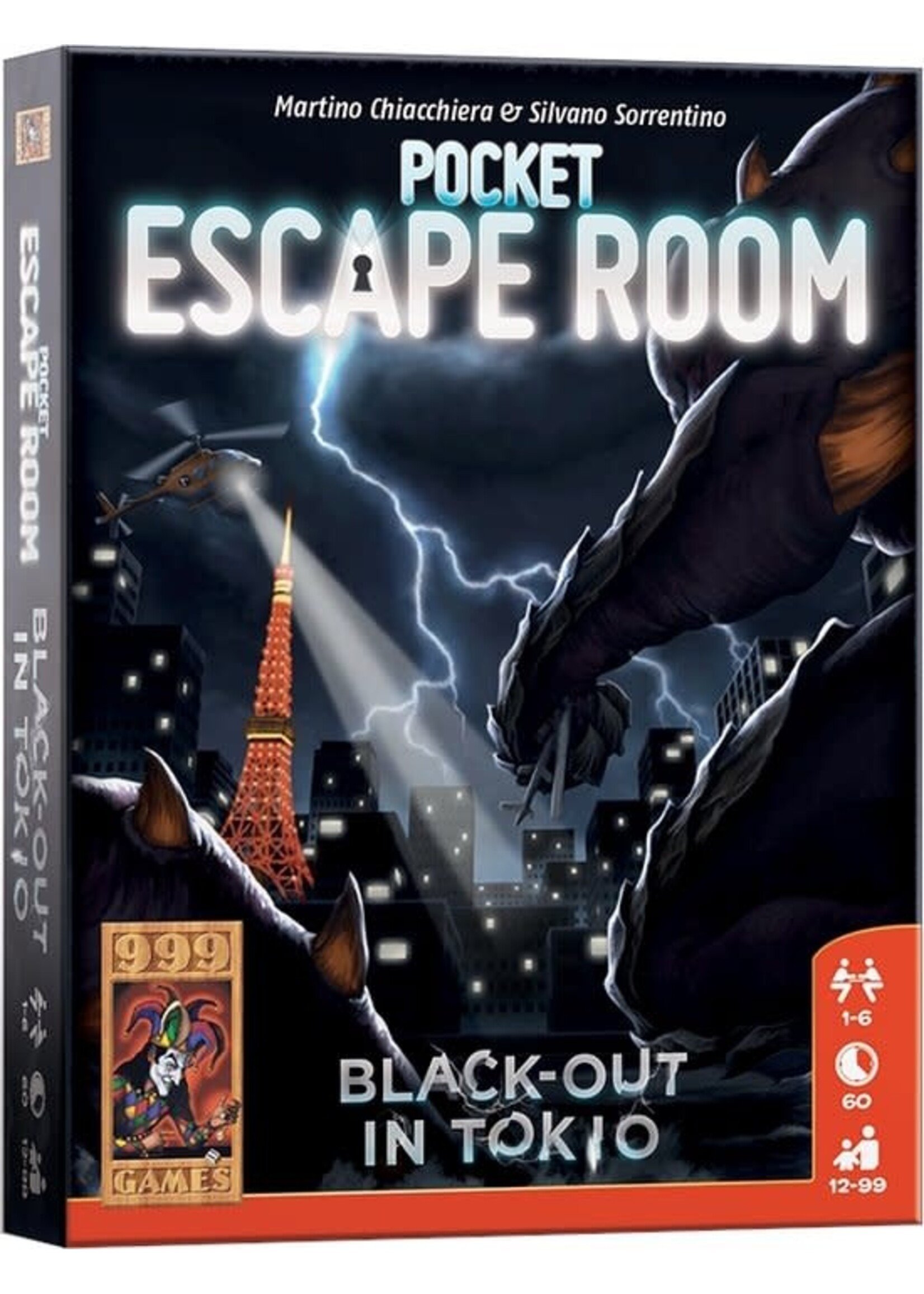 999 Games Pocket Escape Room: Black-out in Tokio