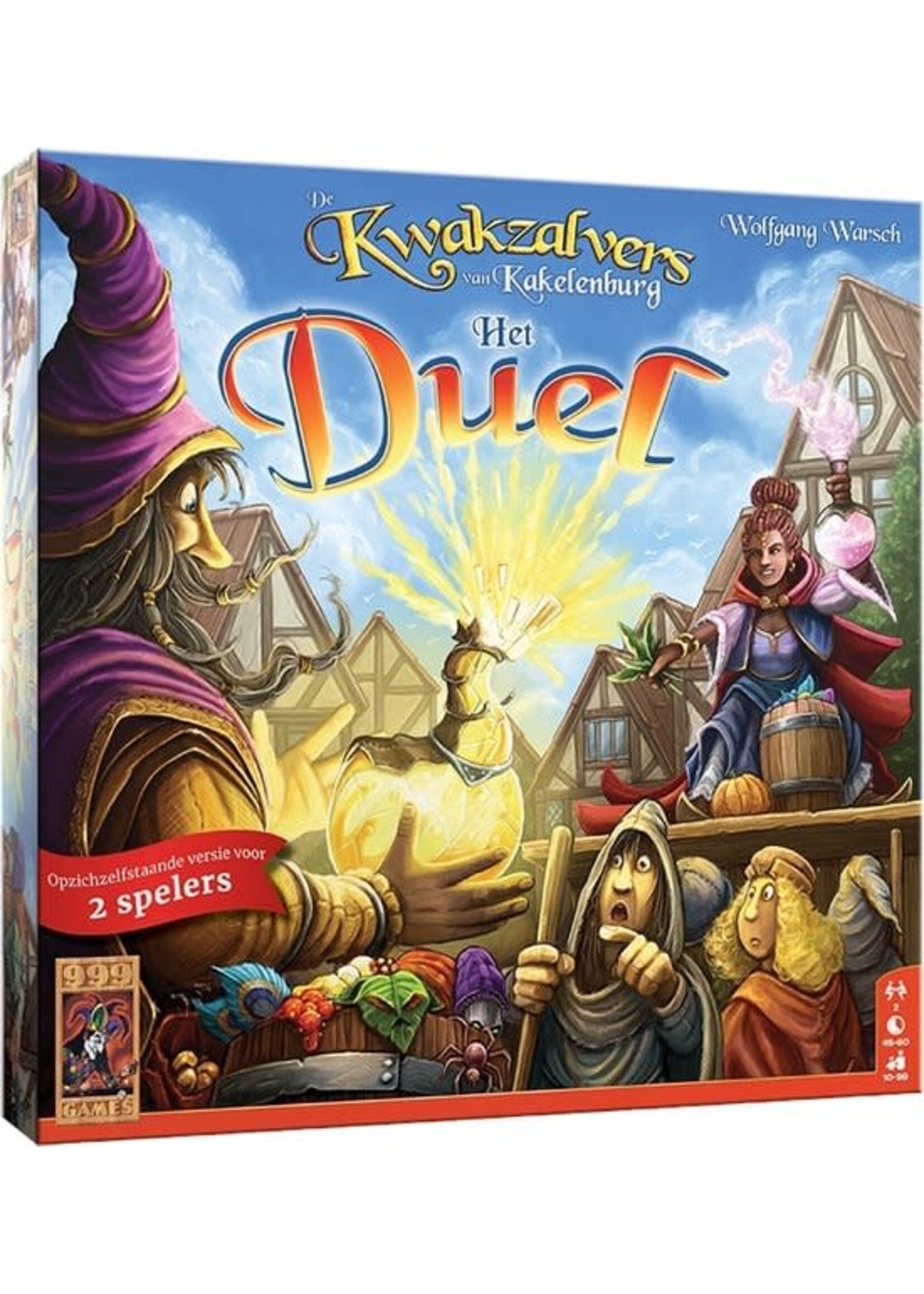 999 Games Bordspel De Kwakzalvers van Kakelenburg: Het Duel