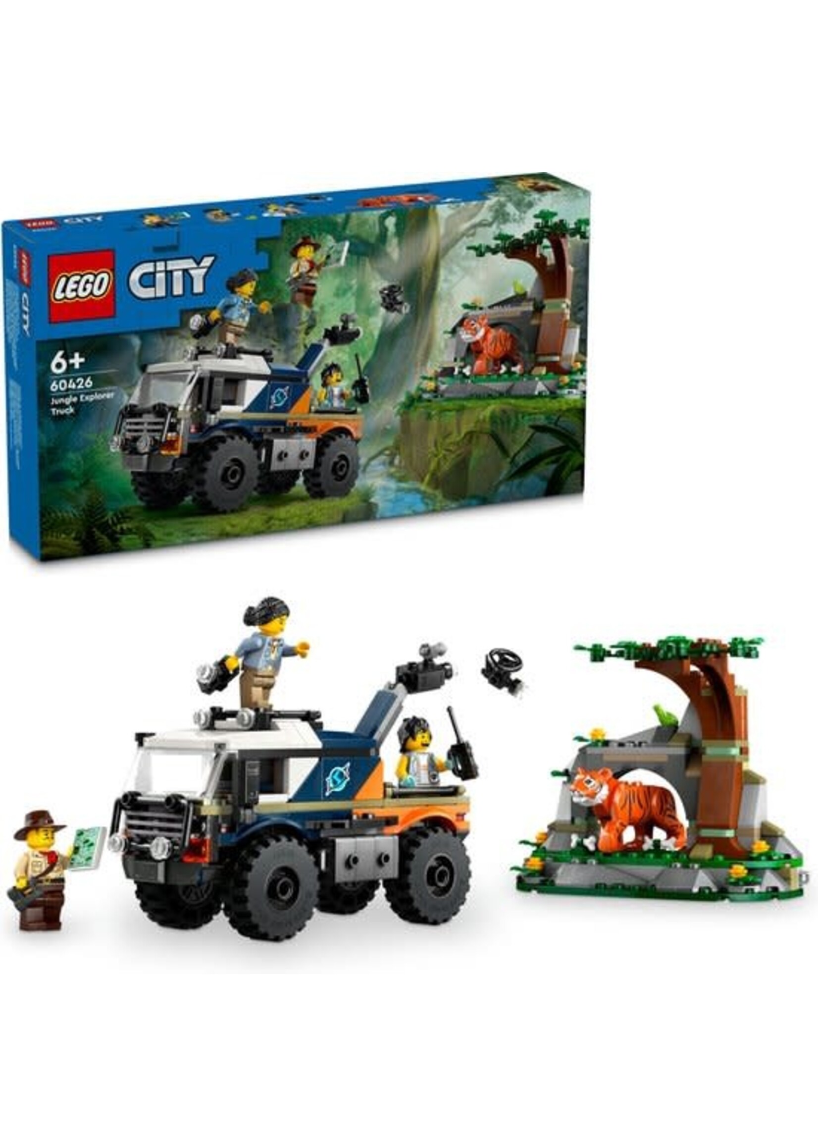 Lego LEGO 60426 City Jungleonderzoekers: offroad truck