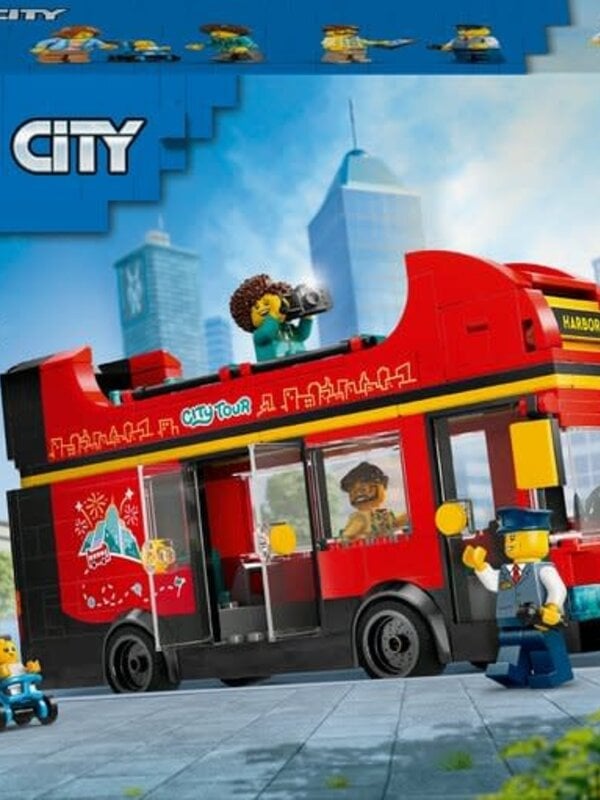 Lego LEGO 60407 City Toeristische rode dubbeldekker