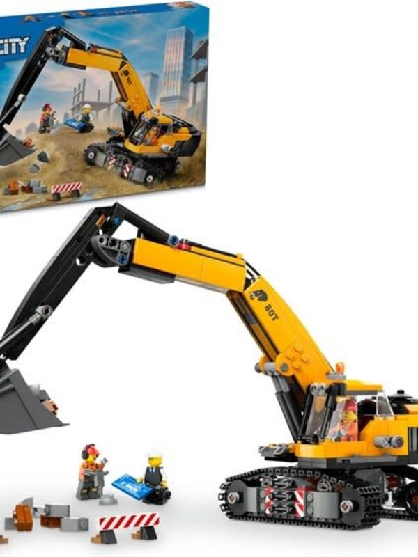Lego LEGO 60420 City Gele graafmachine speelgoedset