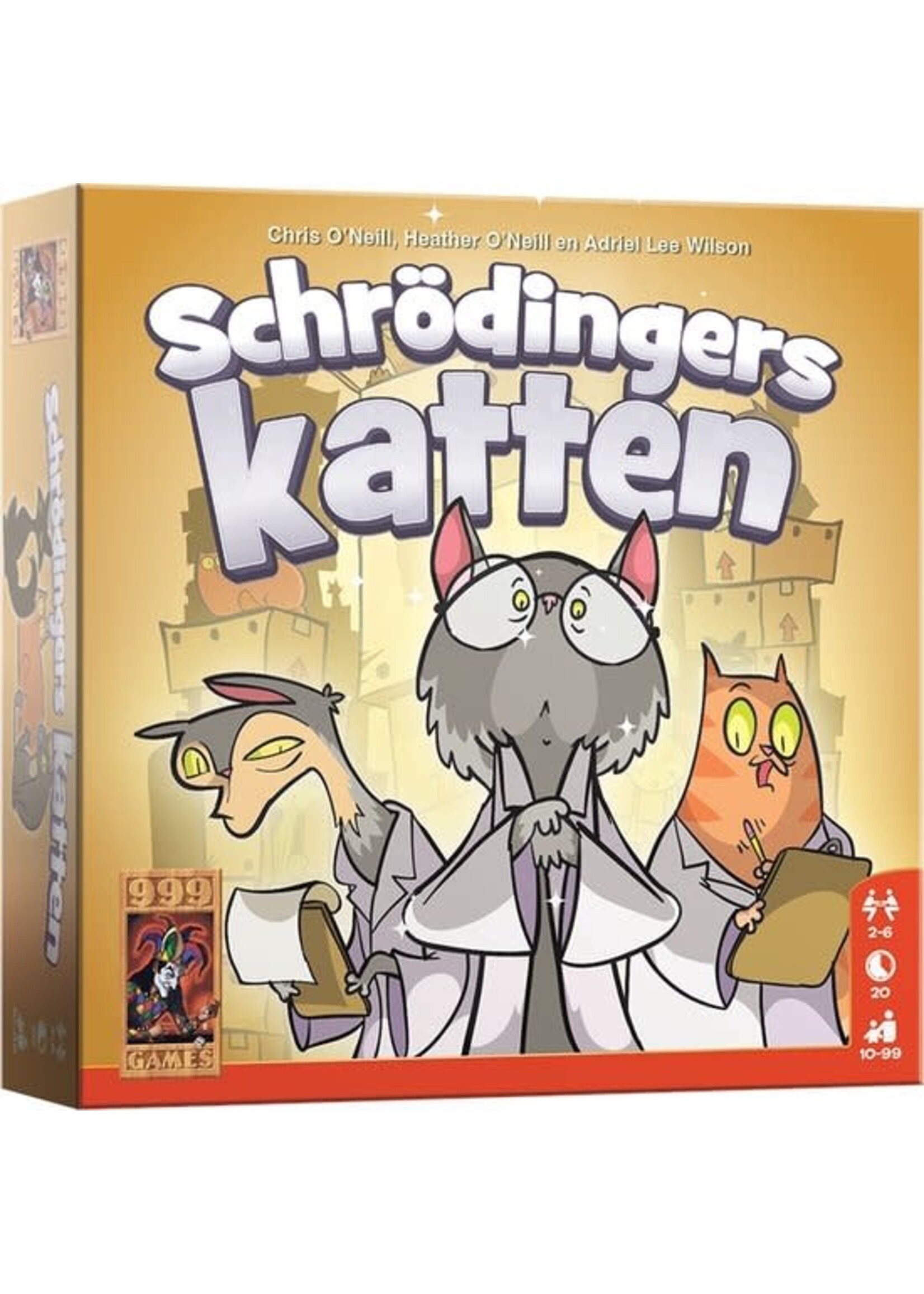 999 Games Spel Schrödinger's Katten