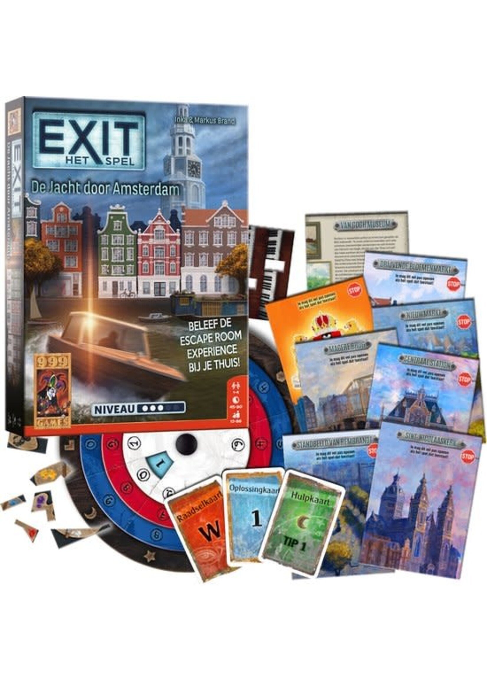 999 Games EXIT - De Jacht door Amsterdam