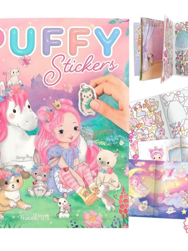 Princess Mimi Princess Mimi puffy stickerboek