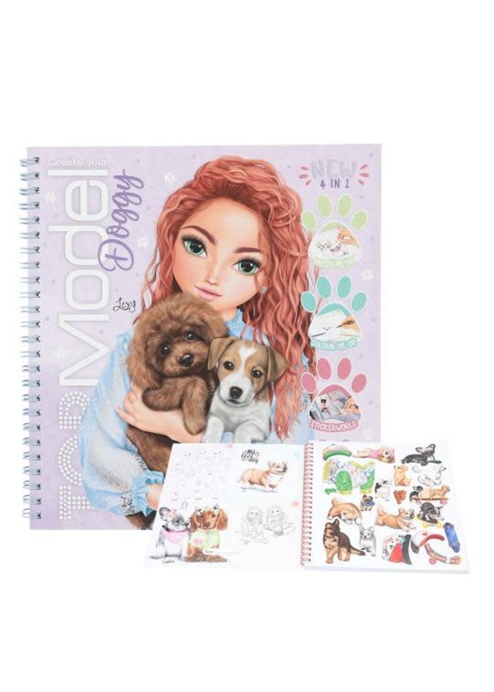 Depesche Create your TOPModel Doggy kleurboek