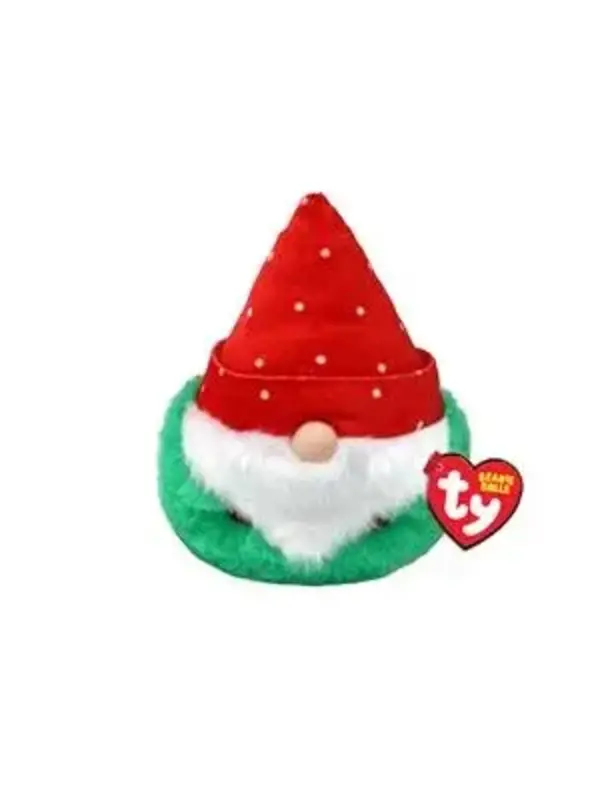 Ty Beanie Ty Teeny Puffies Christmas Gnome Topsy 10cm