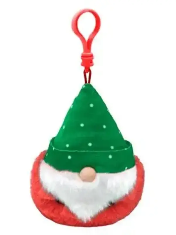 Ty Beanie Ty Beanie Boo's Clip Christmas Gnome Turvey 7cm