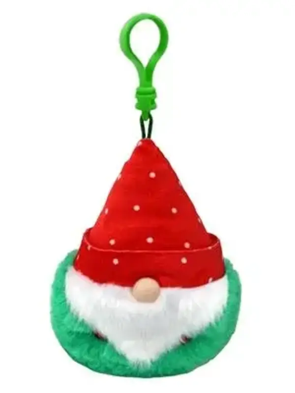 Ty Beanie Ty Beanie Boo's Clip Christmas Gnome Topsy 7cm