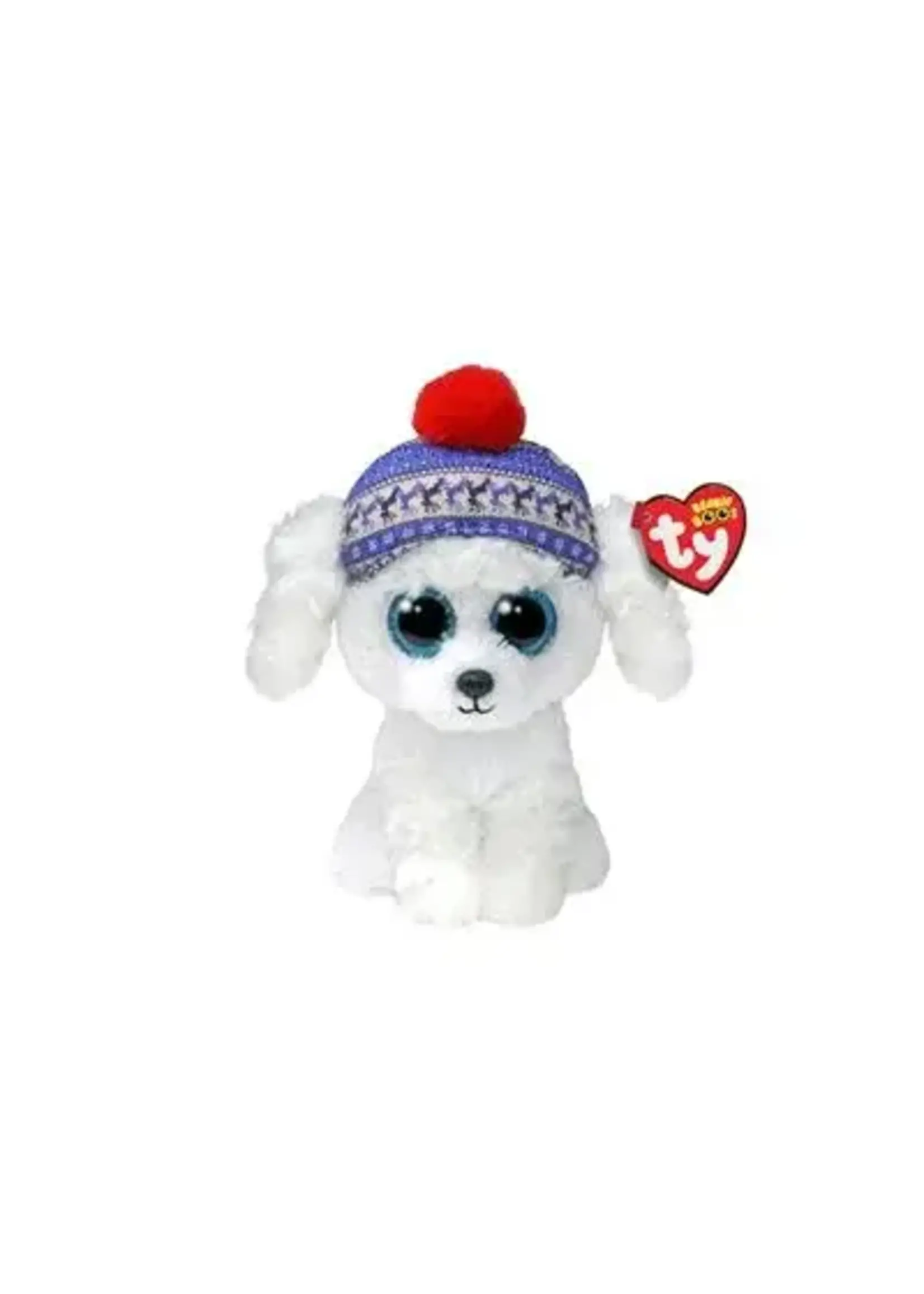 Ty Beanie Ty Beanie Boo's Christmas Dog White 15cm