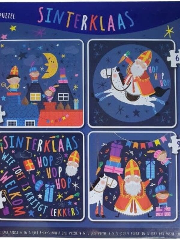 Sinterklaas 4in1 Puzzel