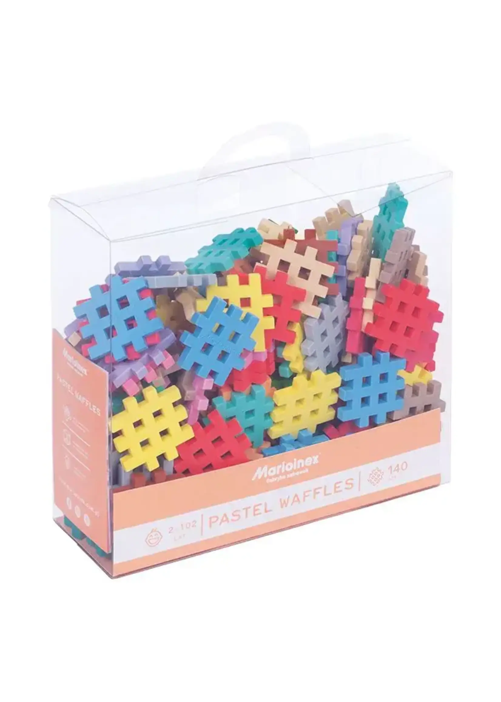 Marioinex Marioinex Mini Waffle Pastel - 140 Pcs