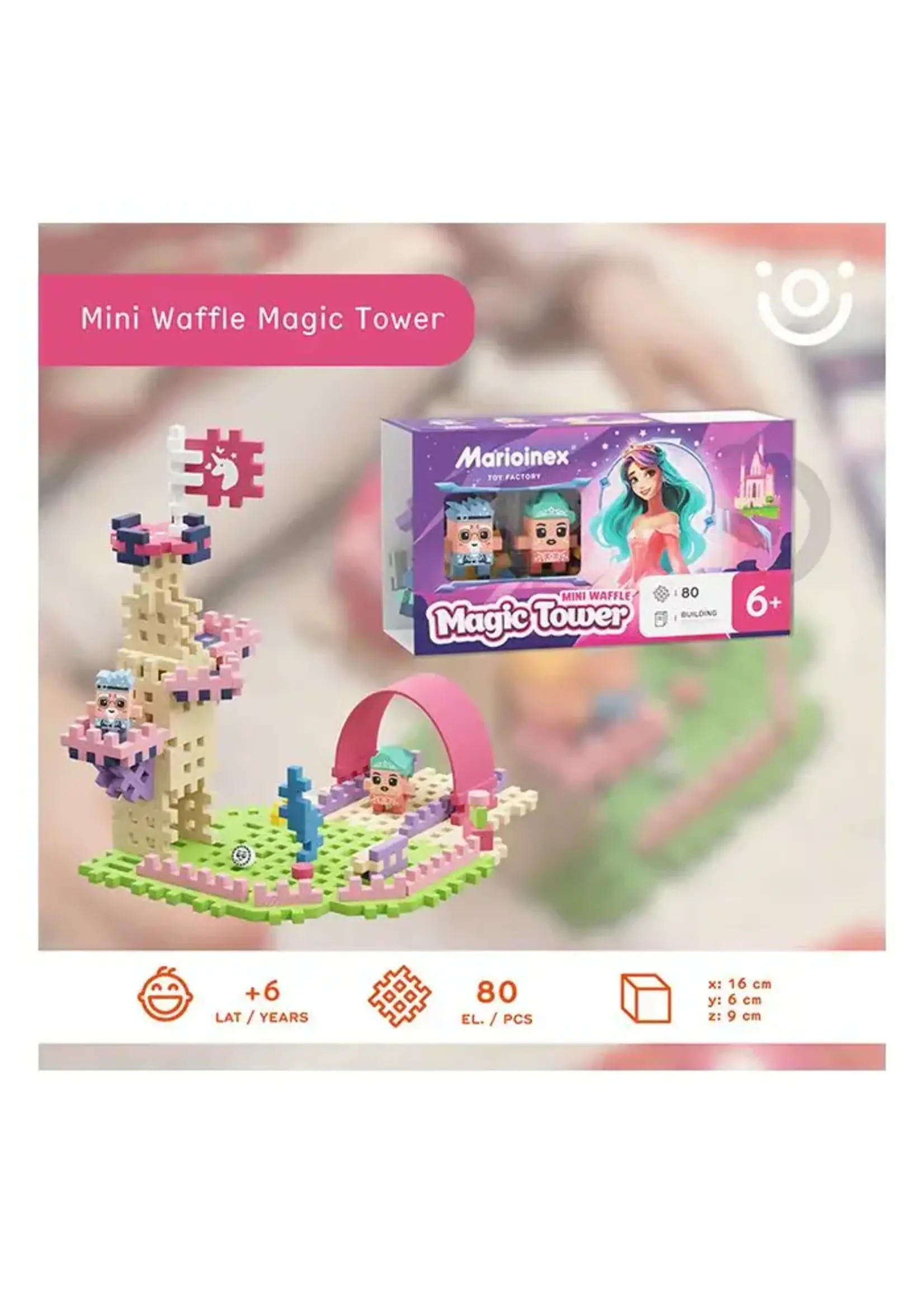 Marioinex Marioinex Mini Waffle - Princess Magic Tower